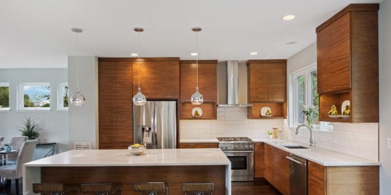 Stained Wood Kitchen Island Ideas