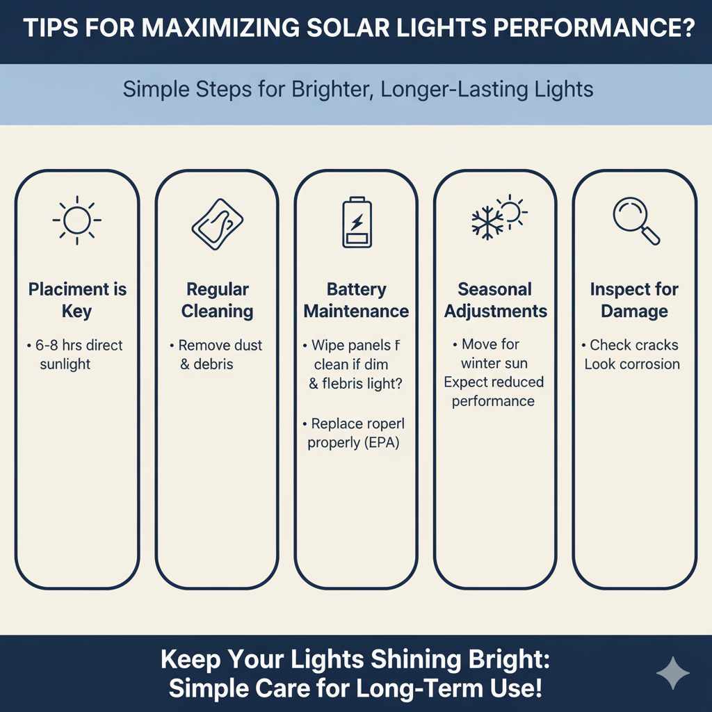 Tips for Maximizing Solar Light Performance
