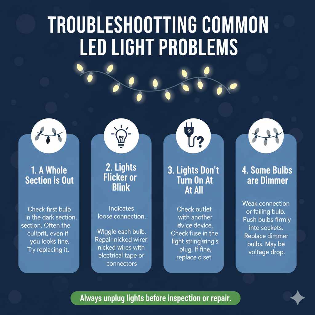Troubleshooting Common LED Light Problems