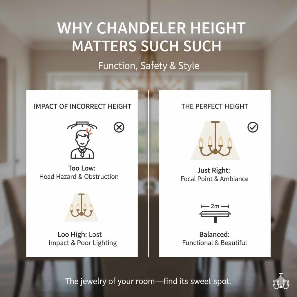 Why Chandelier Height Matters So Much