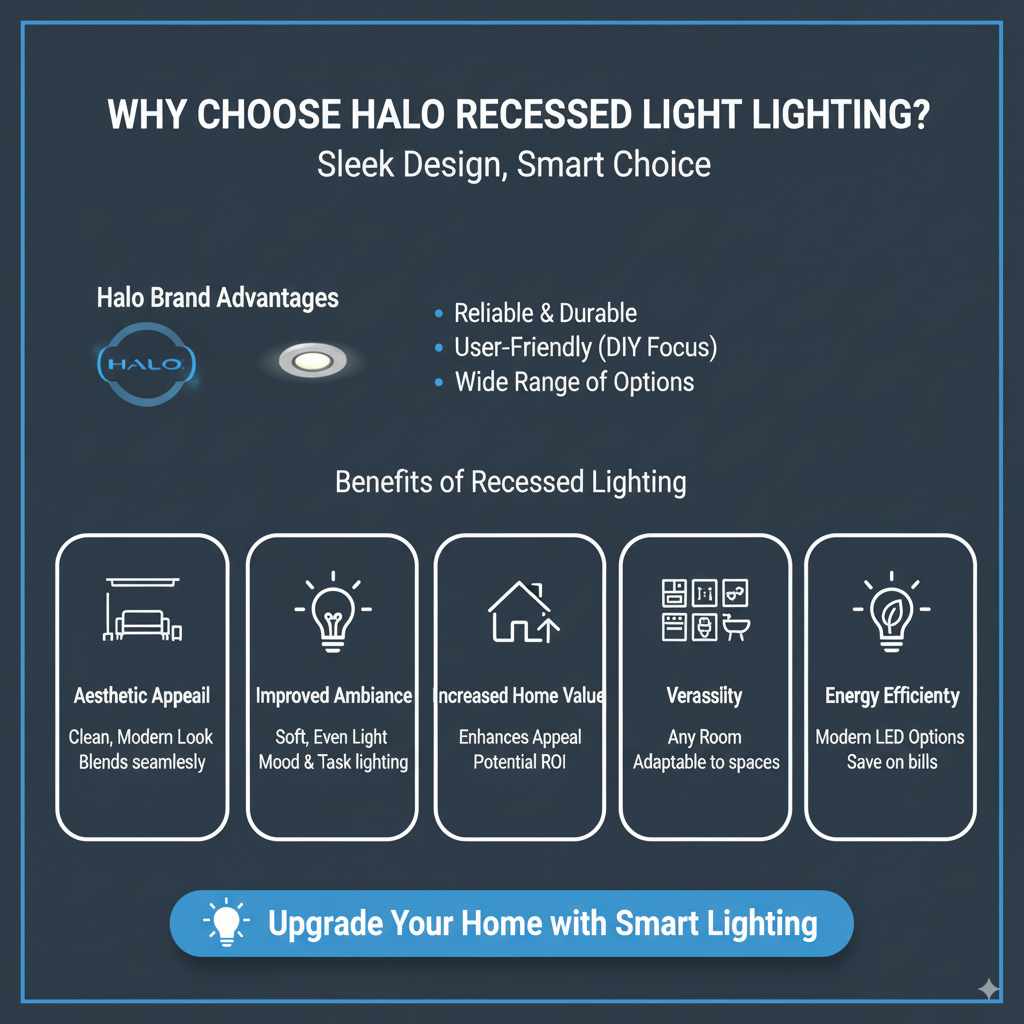 Why Choose Halo Recessed Lighting?