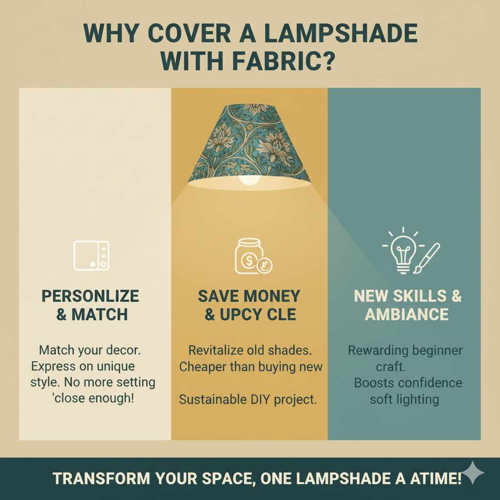 Why Cover a Lampshade with Fabric?