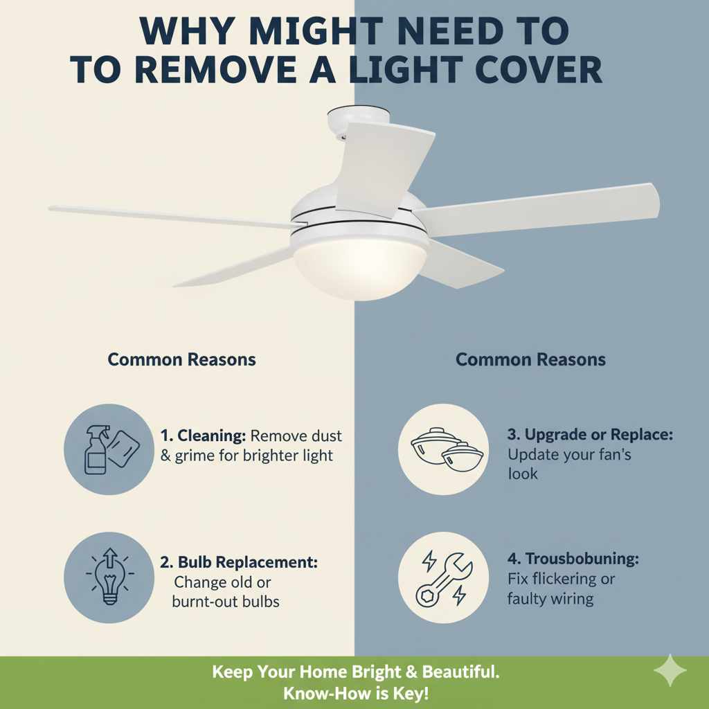 Why You Might Need to Remove a Light Cover