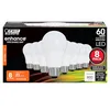 Feit Electric A19 LED bulb 8-pack, soft white, dimmable