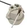 TWDRTDD Porcelain Keyless Socket with Snap-In Clip