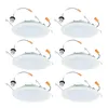 HALO HLBT 6 inch LED recessed light slim trim retrofit 6-pack