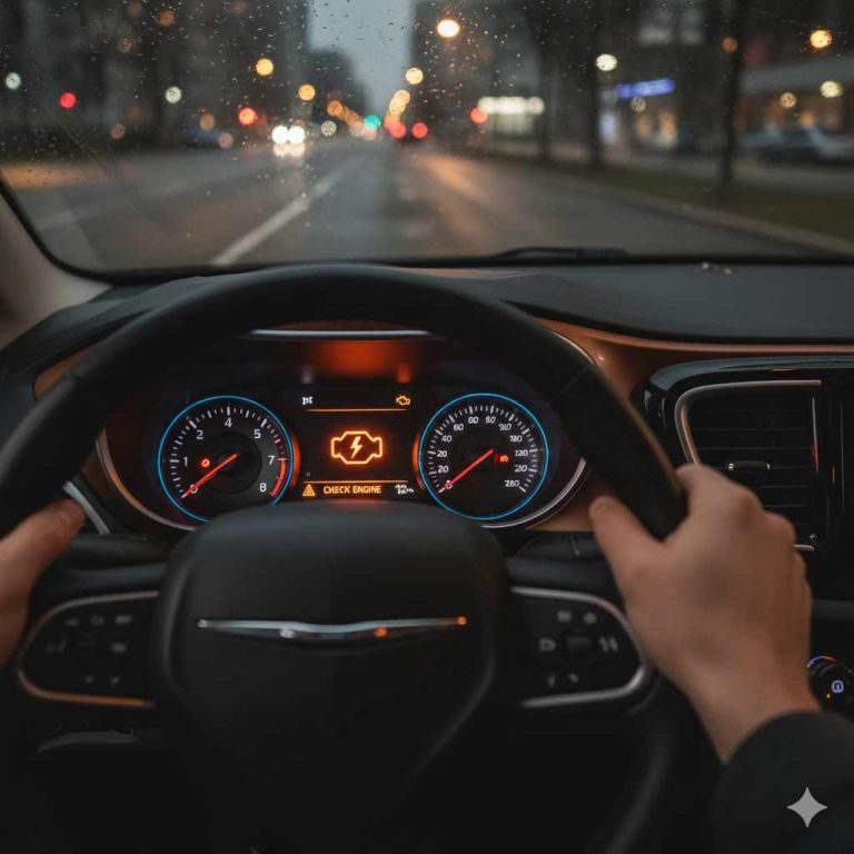 A Warning Light Chrysler Pacifica