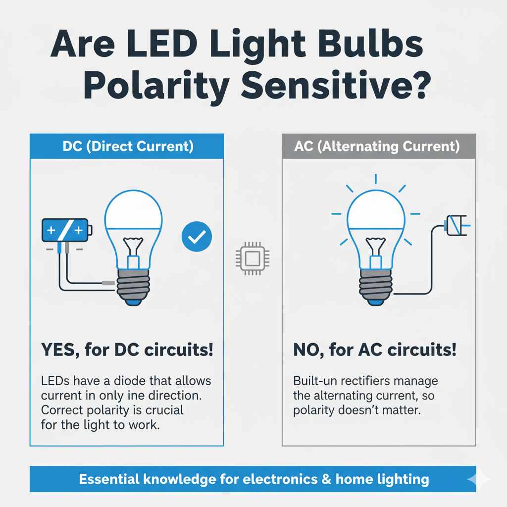 Are LED Light Bulbs Polarity Sensitive?