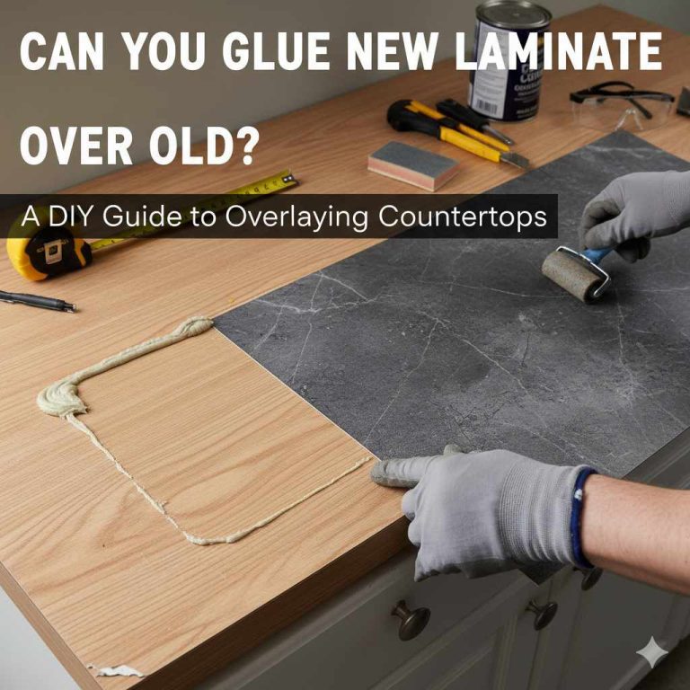 Can You Glue New Laminate Over Old?