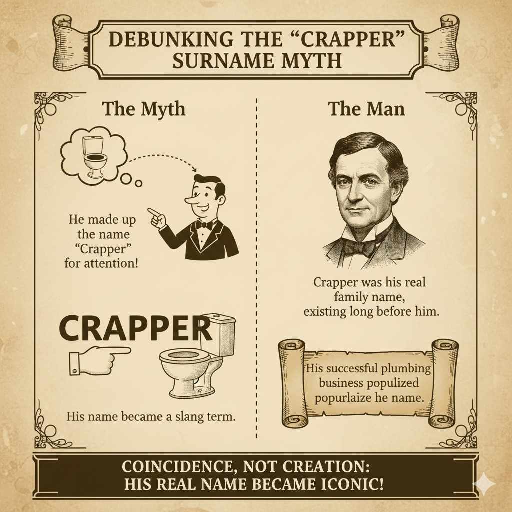 Debunking the "Crapper" Surname Myth