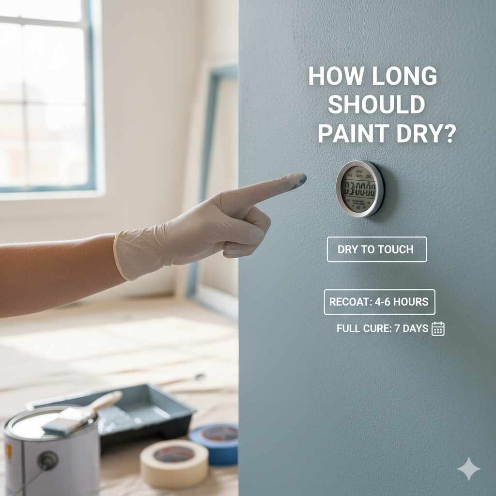 How Long Should Paint Dry