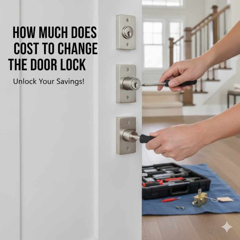 How Much Does It Cost To Change The Door Lock