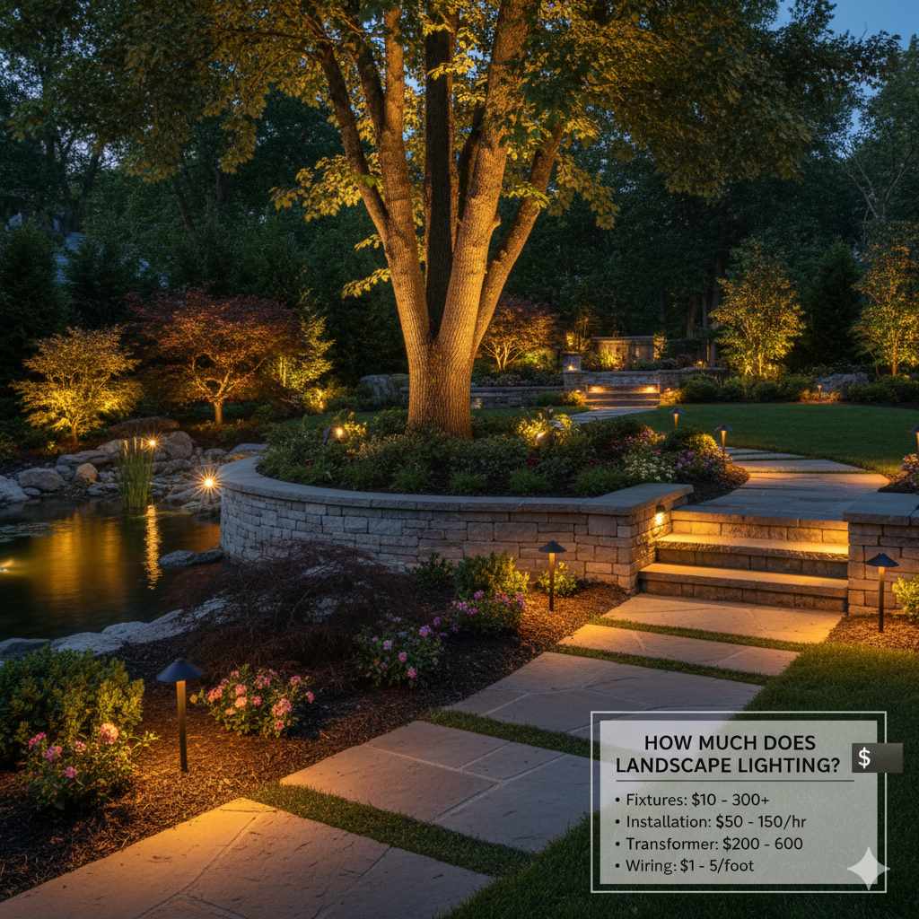 How Much Does Landscape Lighting Cost