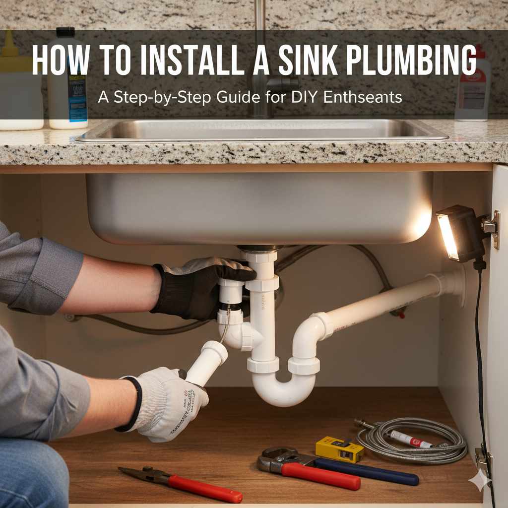 How To Install A Sink Plumbing