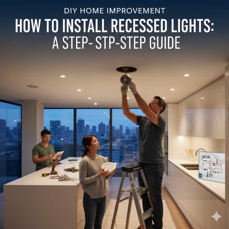 How To Install Recess Lighting