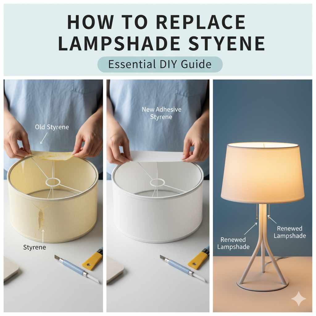 How To Replace Lamp Shades Styrene