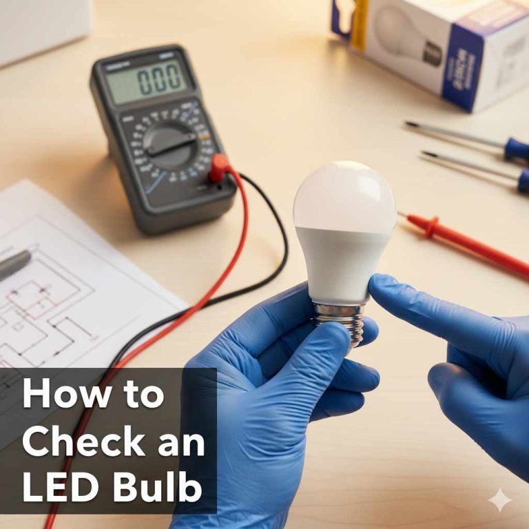 How to Check LED Bulb