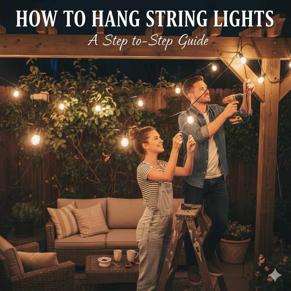 How to Hang String Lights