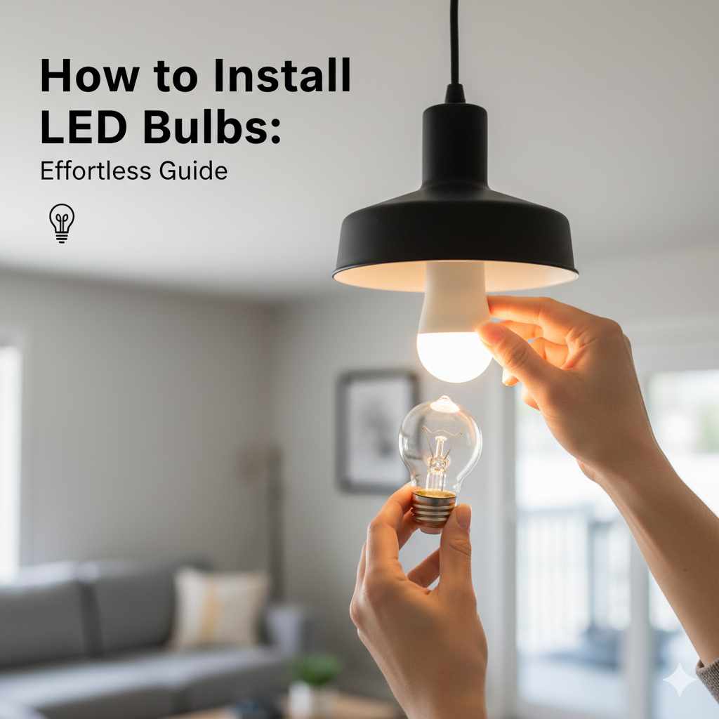 How to Install LED Bulbs