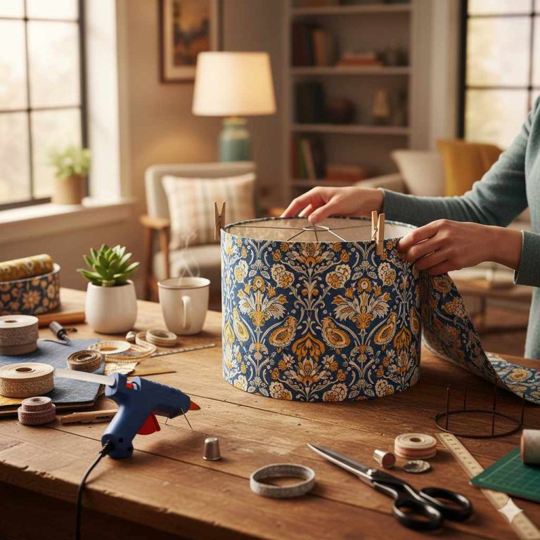 How to Recover a Lampshade