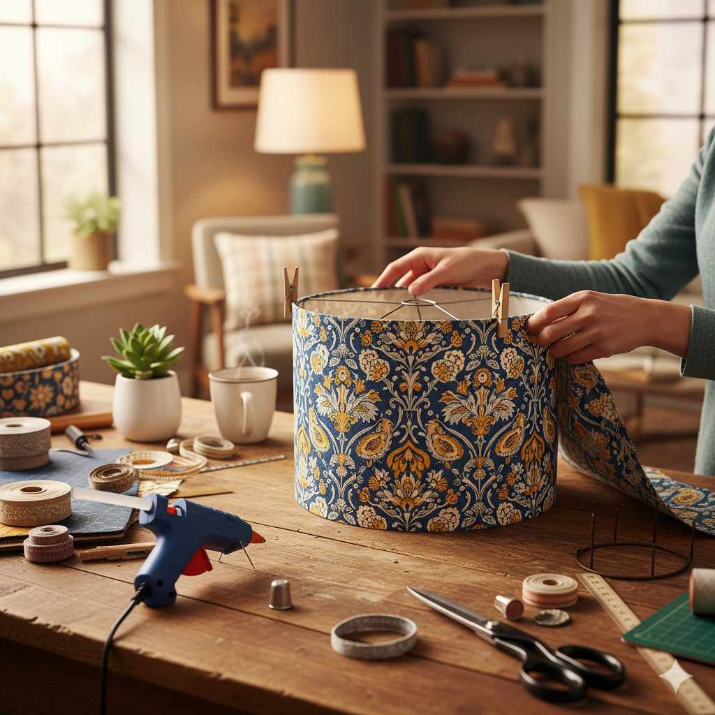 How to Recover a Lampshade