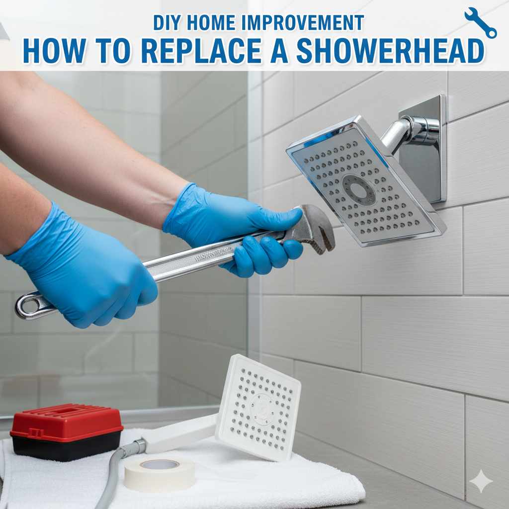 How to Replace a Showerhead