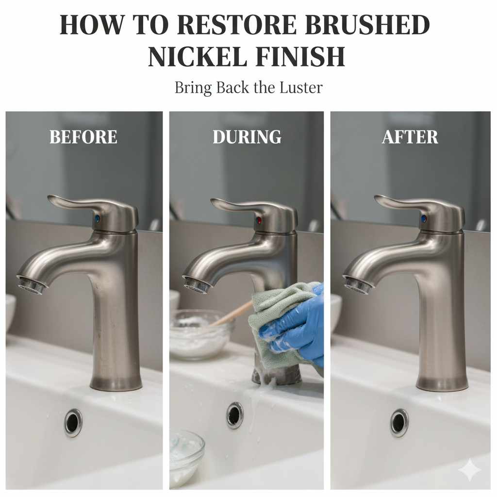 How to Restore Brushed Nickel Finish