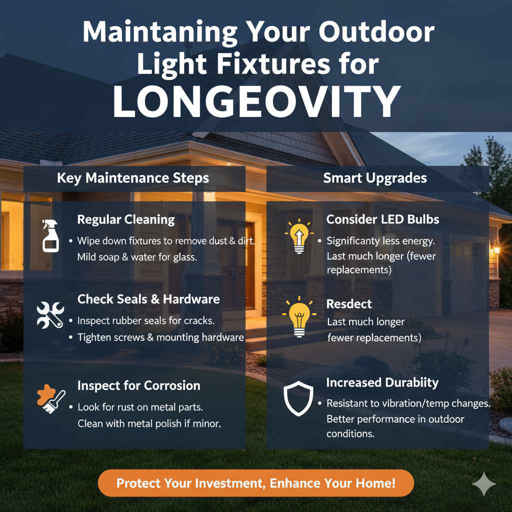 Maintaining Your Outdoor Light Fixtures for Longevity
