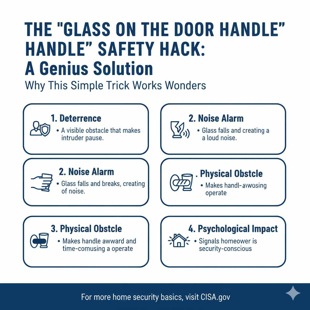 The "Glass on the Door Handle" Safety Hack: A Genius Solution