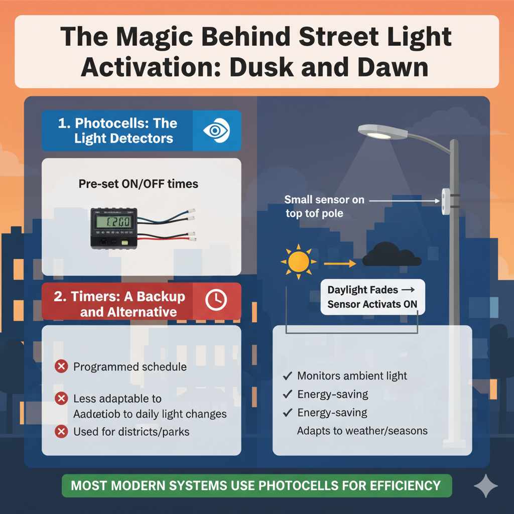 The Magic Behind Street Light Activation: Dusk and Dawn