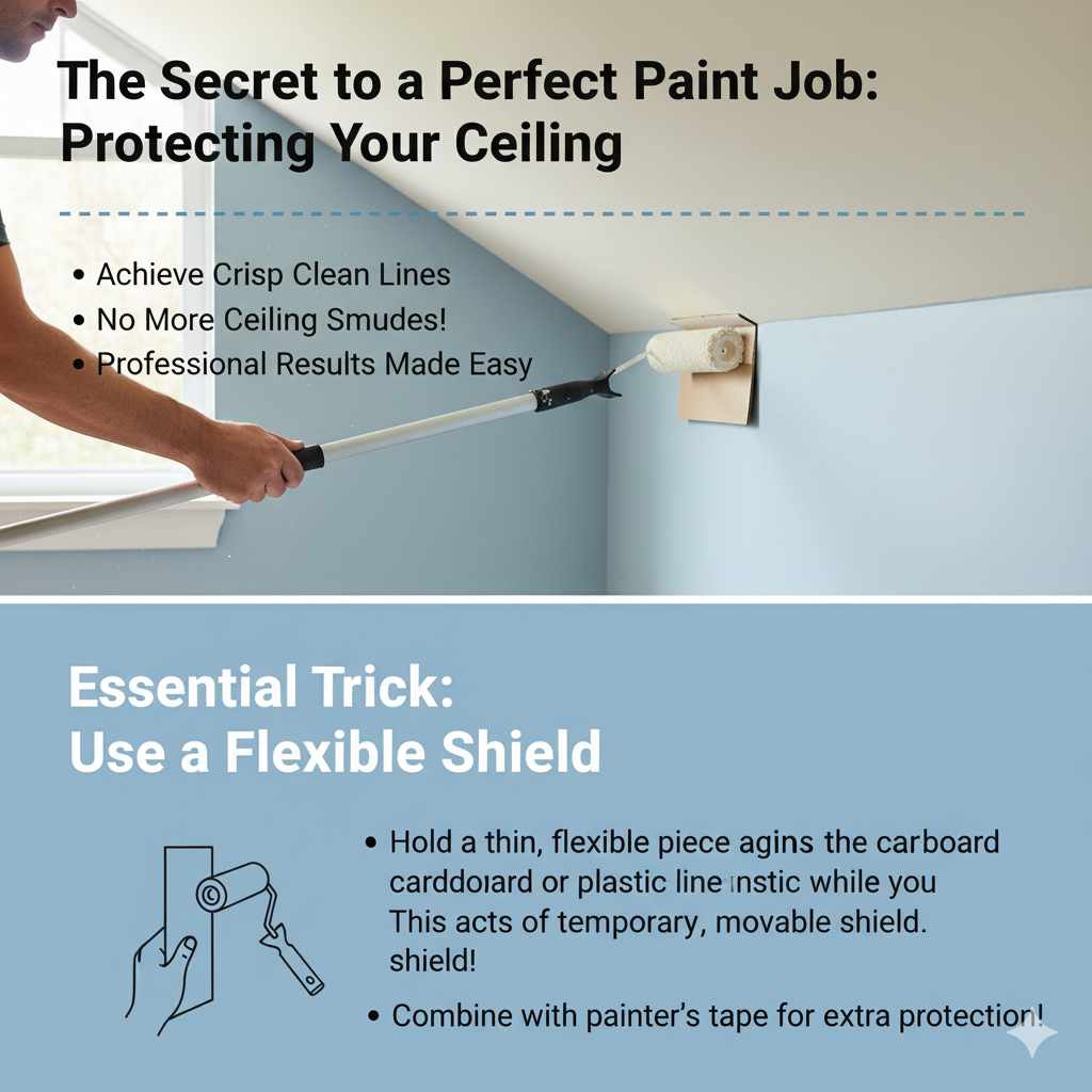 The Secret to a Perfect Paint Job: Protecting Your Ceiling