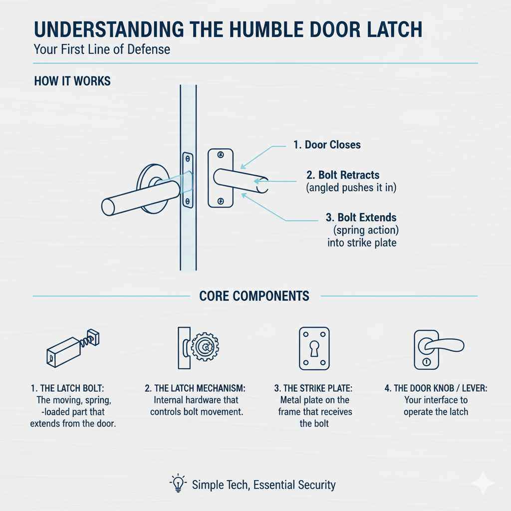Understanding the Humble Door Latch: Your First Line of Defense