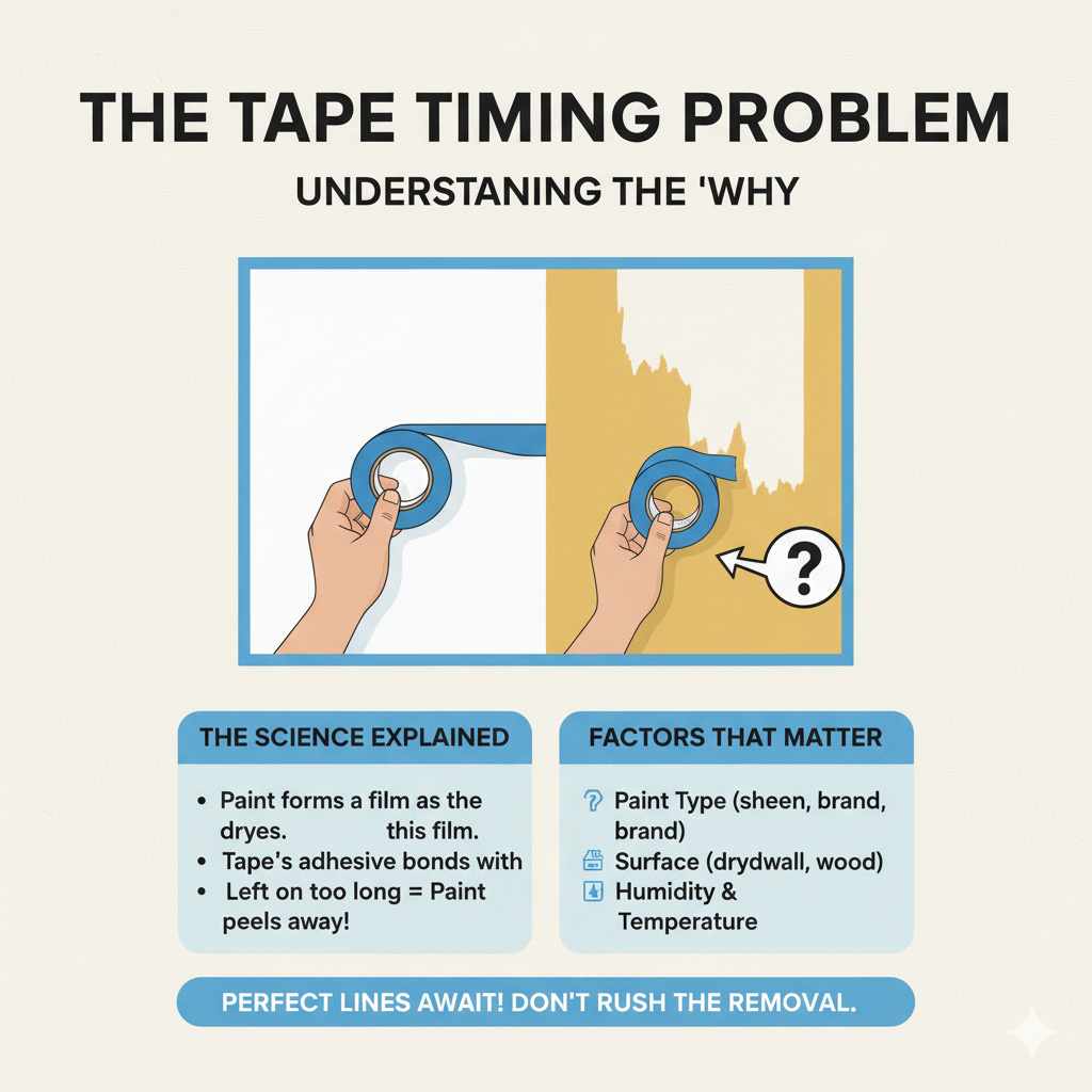 Understanding the "Why" Behind Painter's Tape Timing