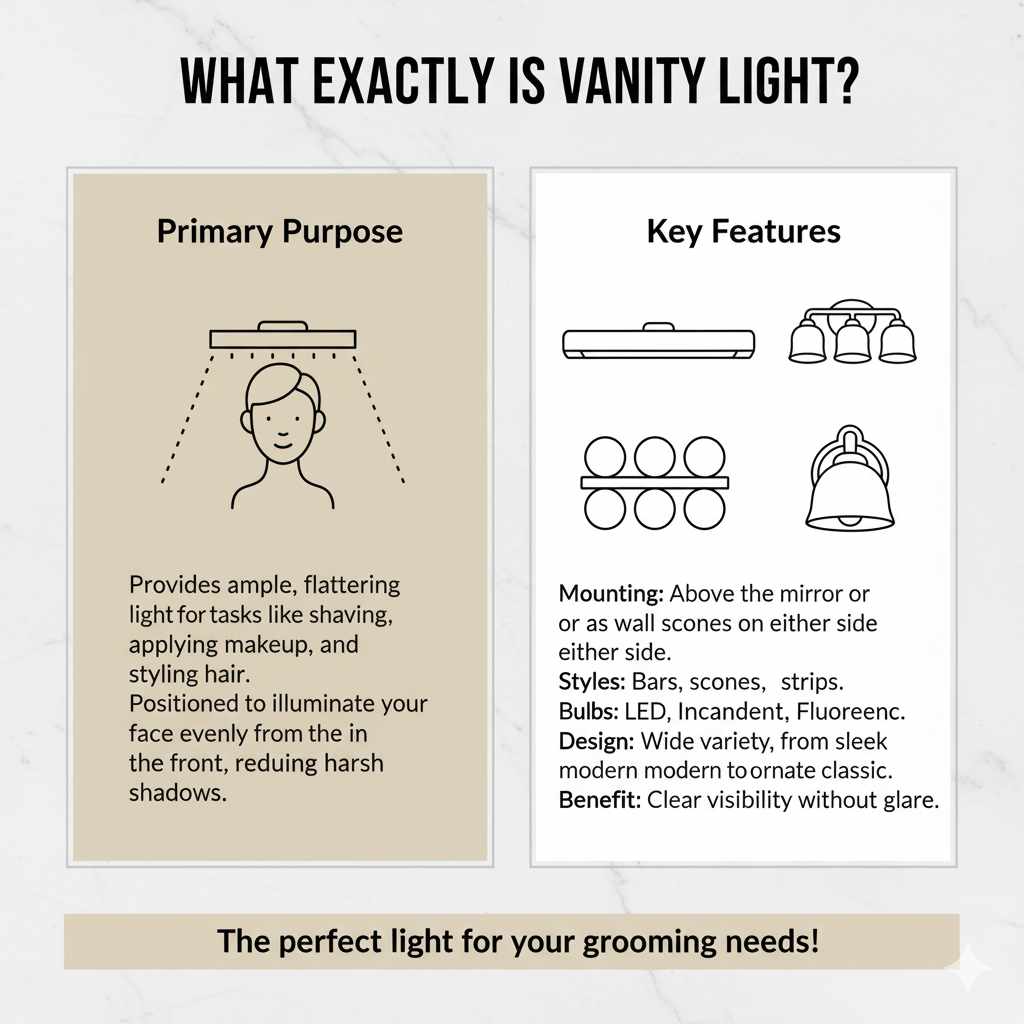 What Exactly Is a Vanity Light?