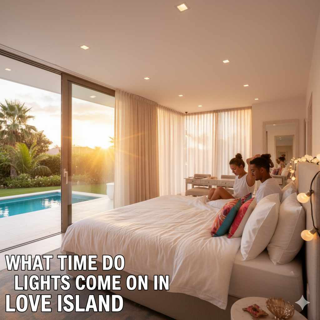 What Time Do The Lights Come On In Love Island