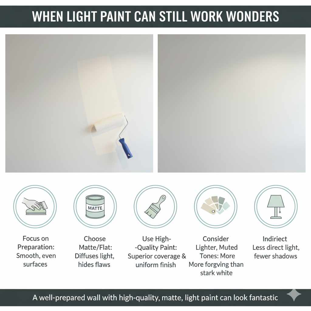 When Light Paint Can Still Work Wonders