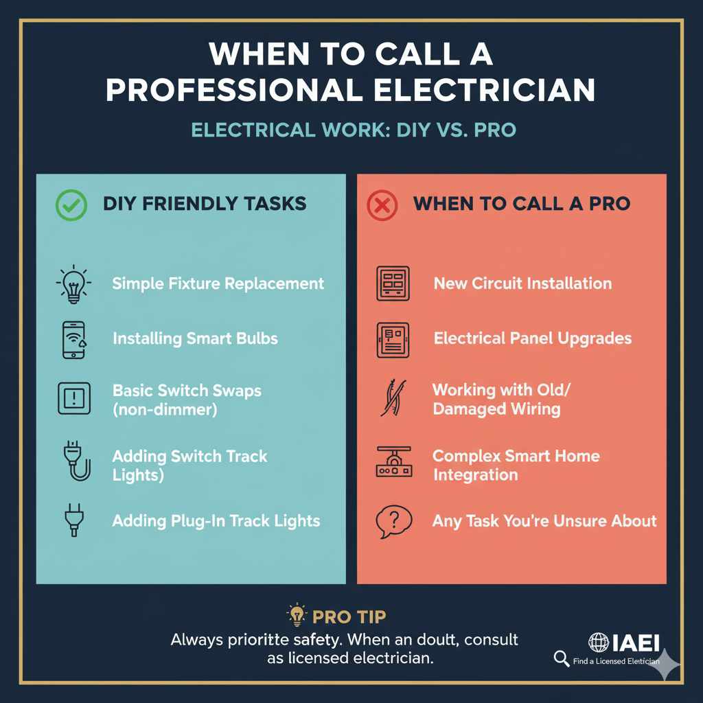 When to Call a Professional Electrician