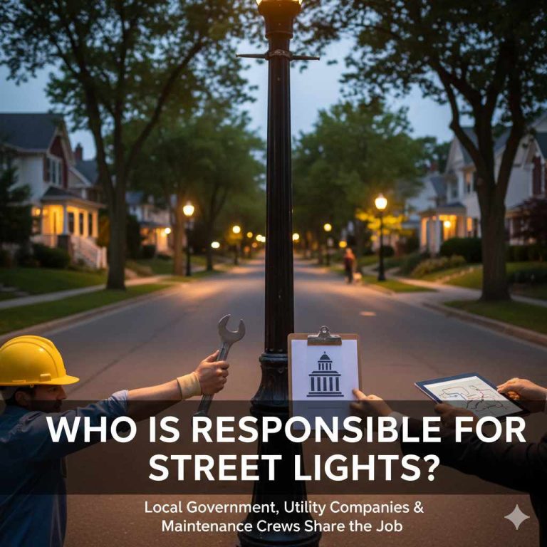 Who Is Responsible For Street Lights