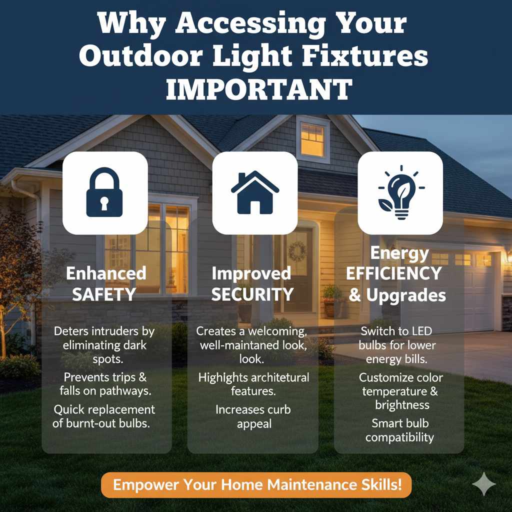 Why Accessing Your Outdoor Light Fixtures is Important