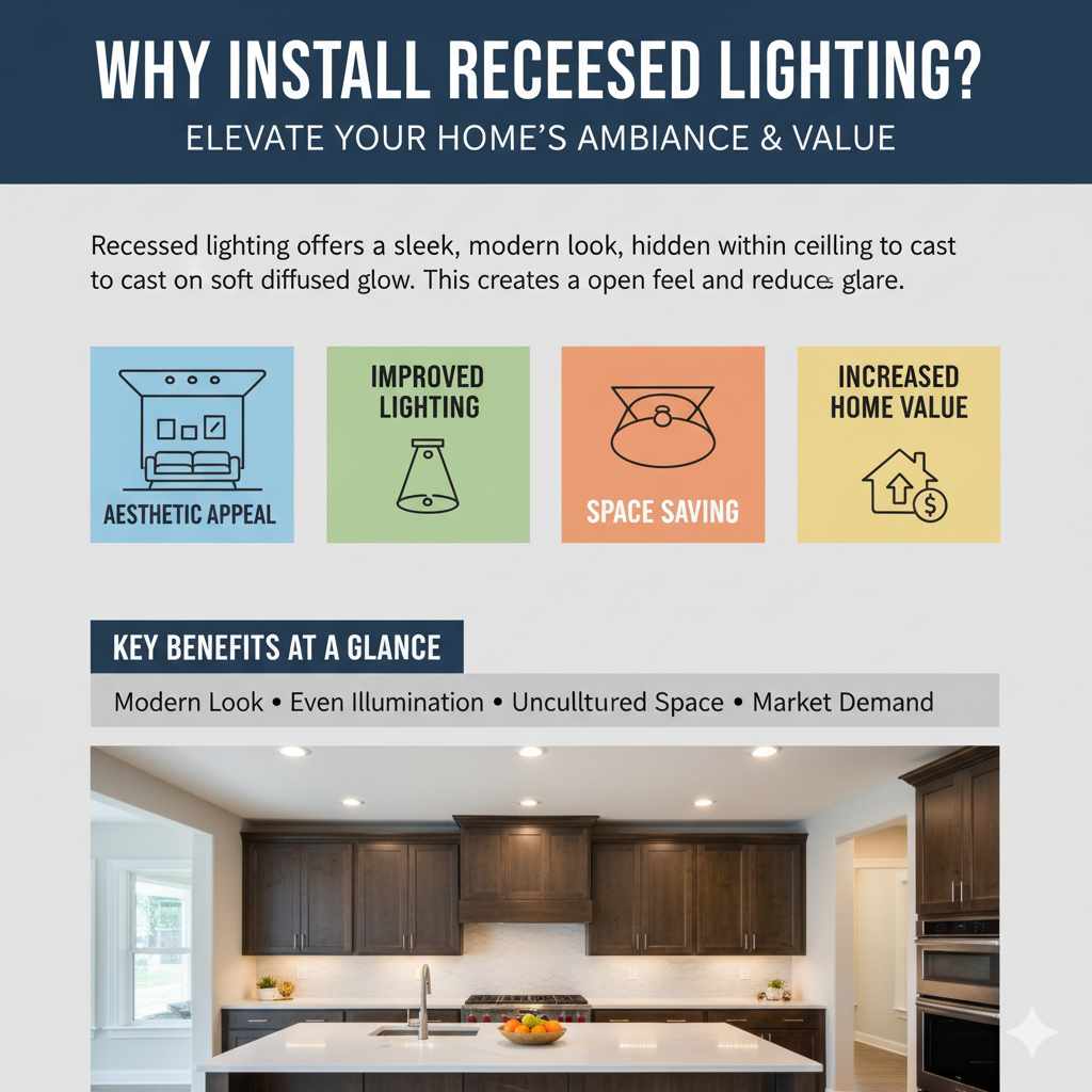 Why Install Recessed Lighting?