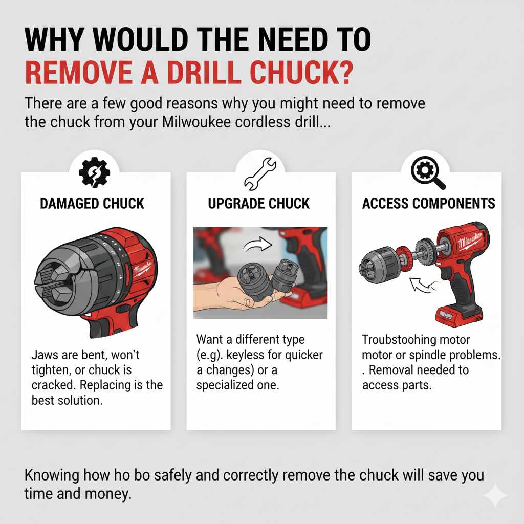 Why Would You Need to Remove a Drill Chuck?
