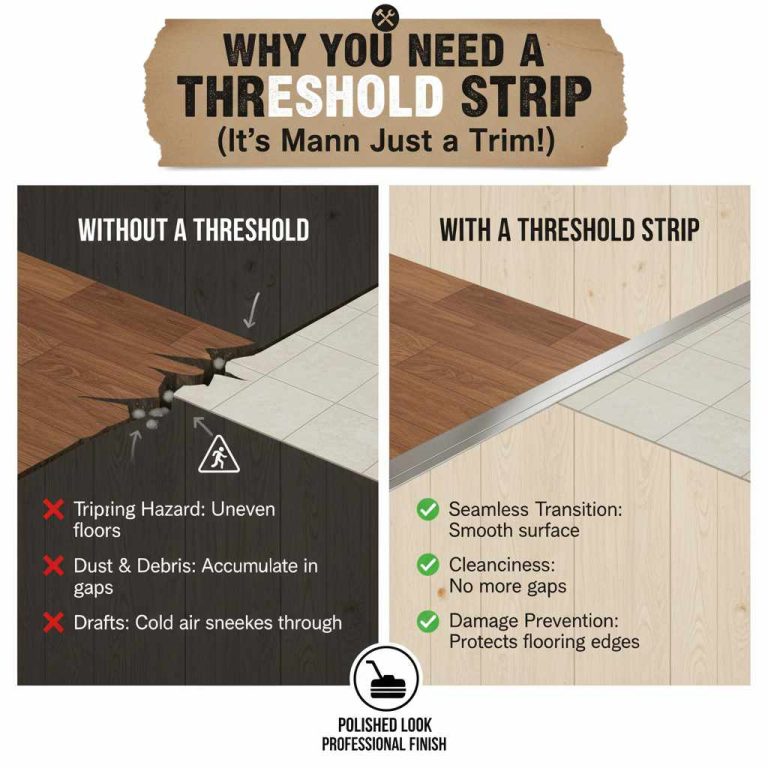 Threshold Fillets How To Install Threshold Strip: Proven & Essential