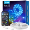 Govee smart RGB LED strip light coiled with app control