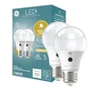 GE LED+ A19 dusk to dawn outdoor security light bulb 2 pack