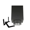 AllFuel HST 24-inch ceiling support box for Class-A chimney pipe