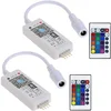 Smart LED WiFi controller with 24-key RF remote for RGB strips