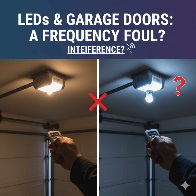 Do LED Light Bulbs Interfere With Garage Door Openers