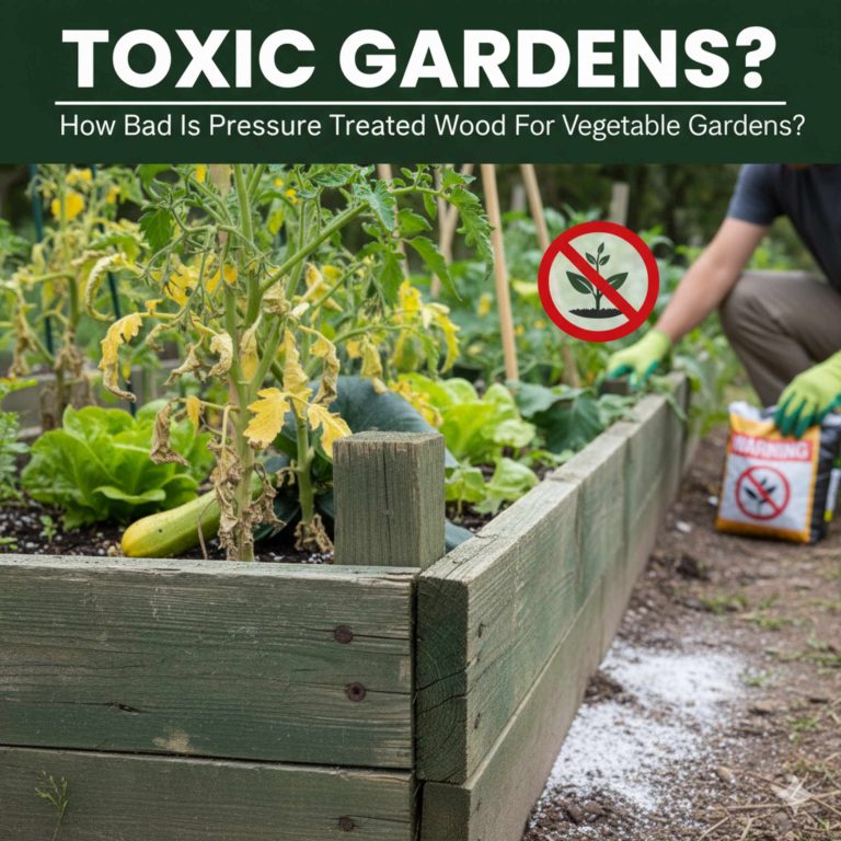 How Bad Is Pressure Treated Wood For Vegetable Gardens: Essential Guide