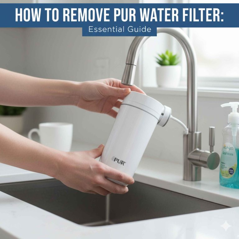 How To Remove PUR Water Filter