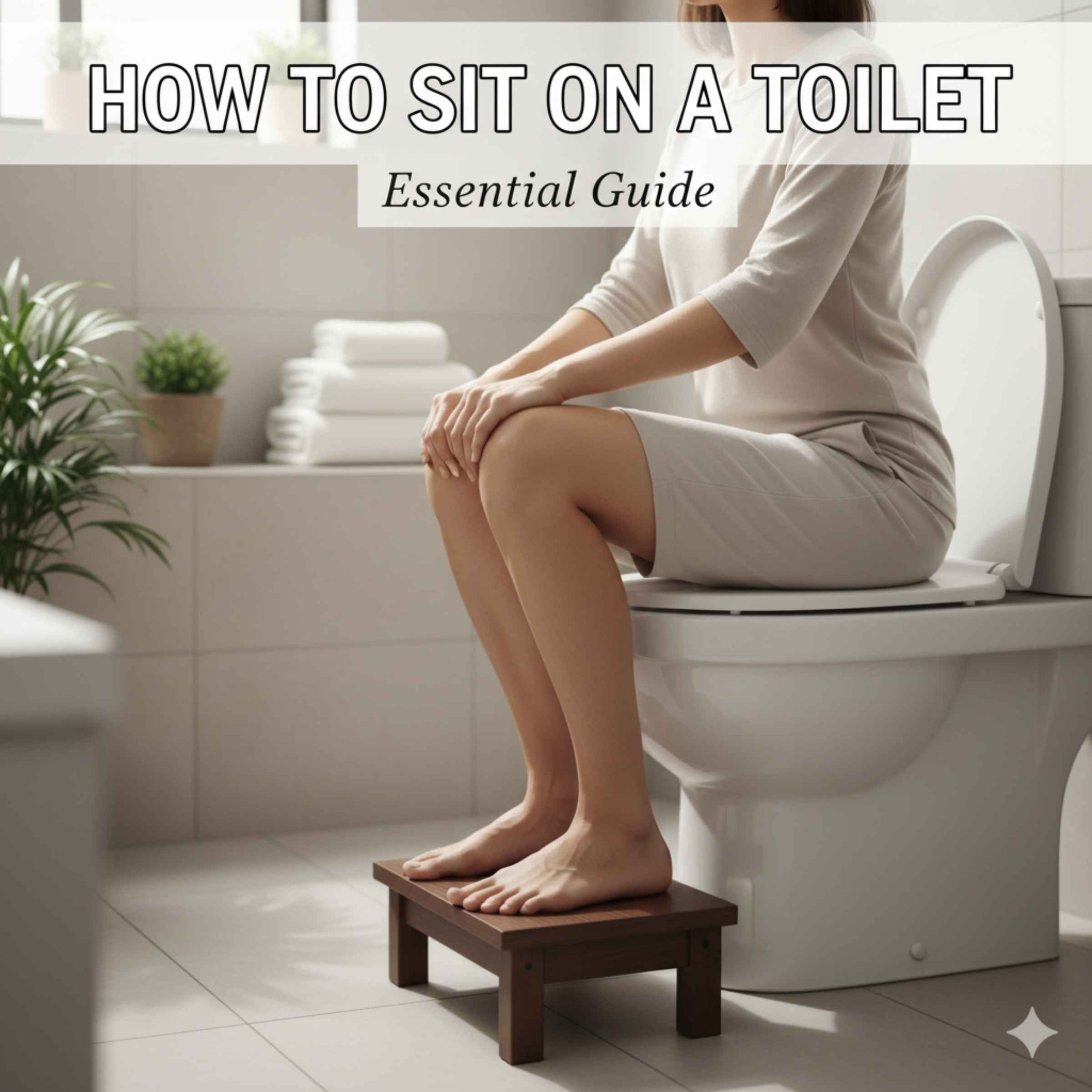 How To Sit On A Toilet